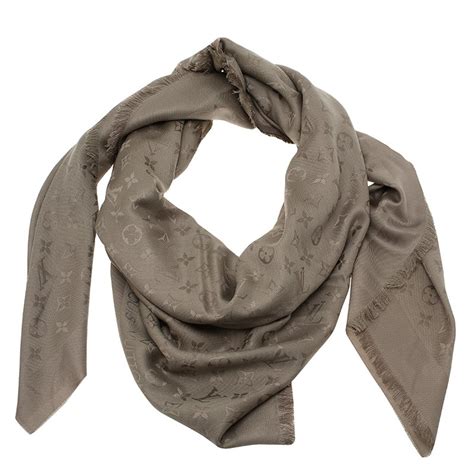 louis vuitton sjal beige|louis vuitton shawls.